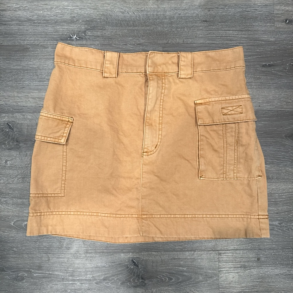 Urban Outfitters Camel Mini Skirt
